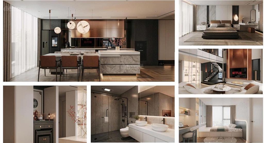 Bán căn duplex 4pn có thể làm thành 5pn tại maglonia long biên hn diện tích 251m2
