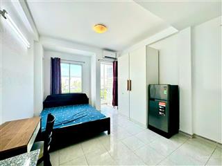 Cho thuê phòng trọ đường trần xuân soạn, phòng ban công view sông, full nội thất.