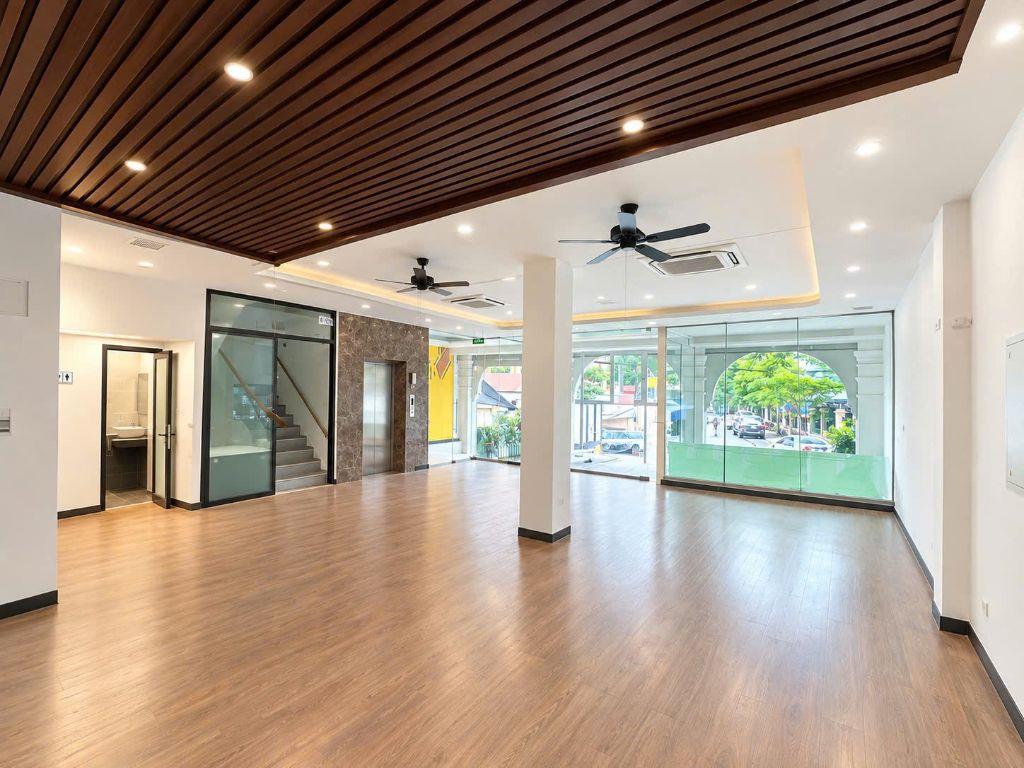 Cho thuê nhà ngõ phố Đồng Me, Mễ Trì _Từ Liêm 130m x 6T giá 120tr MỚI ĐẸP, THANG MÁY, KD