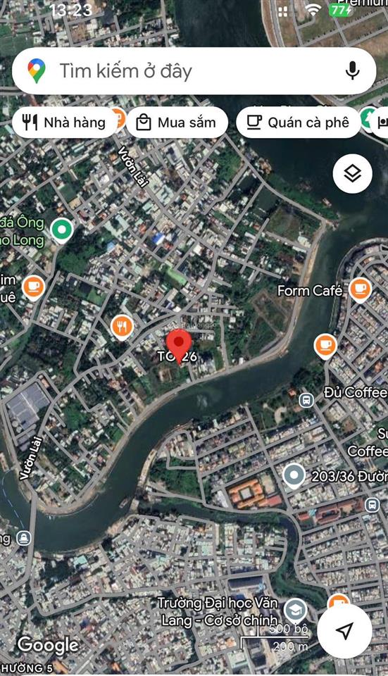Bán đất 59m2 vườn lài (gần đường ven sông vàm thuật view bình thạnh)