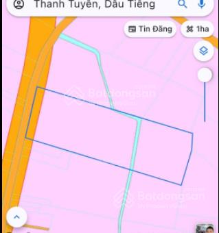 Bán 10.000m2 57x175mx300tc đất phường tây nam, tp hồ chí minh thanh tuyền dầu tiếng, bình dương