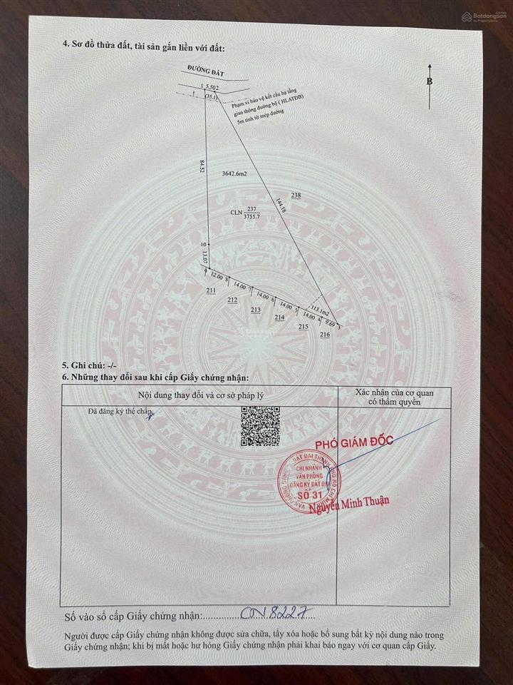 Bán đất trừ văn thố, thành phố hồ chí minh