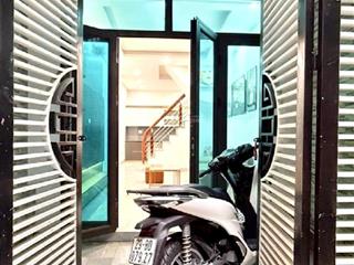 Nhà đẹp tam trinh 4 tầng 38m28,38 tỷgần minh khai full nội thất