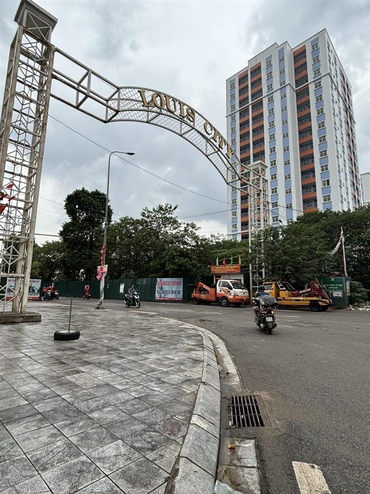 Siêu phẩm hoàng mai đất phân lô louis city  mặt tiền 8m  31,8 tỷ kinh doanh