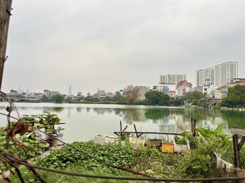 Nhà 3 tầng phân lô tđc x2b yên sở  55m217,5 tỷview hồ  vỉa hè 8m  tiềm năng tăng giá mạnh!