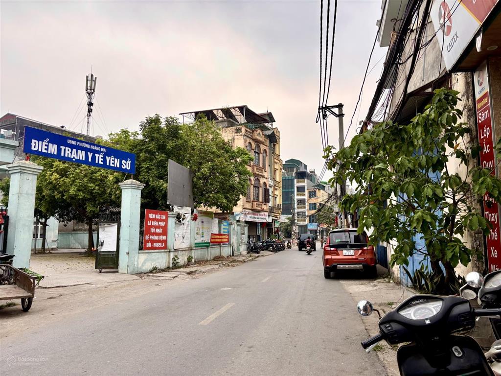 Đất mặt phố yên sở 50m2  27,4 tỷ  kinh doanh đỉnh  tiềm năng tăng giá cao