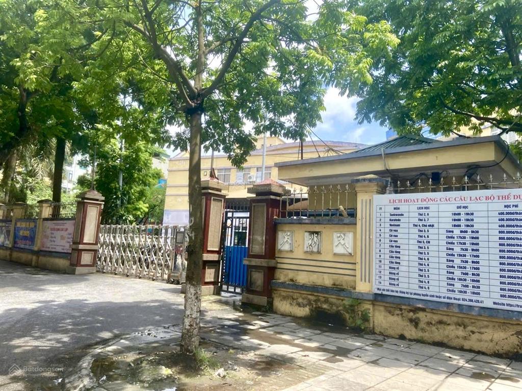 Bán nhà 8 tầng lô góc mặt phố hồ đền lừ 90m2  57 tỷ  vỉa hè