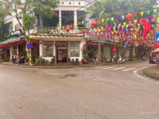 Nhà lô góc tây trà 4 tầng view hồ 40m2  22,6 tỷ  kinh doanh cafe