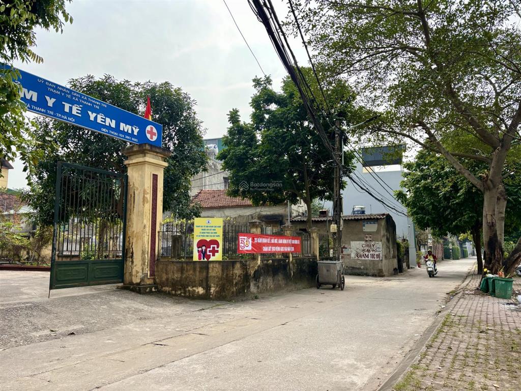 Nhà 3 tầng view hồ yên mỹ, thanh trì 65m211,1 tỷ vỉa hè ô tô tránh