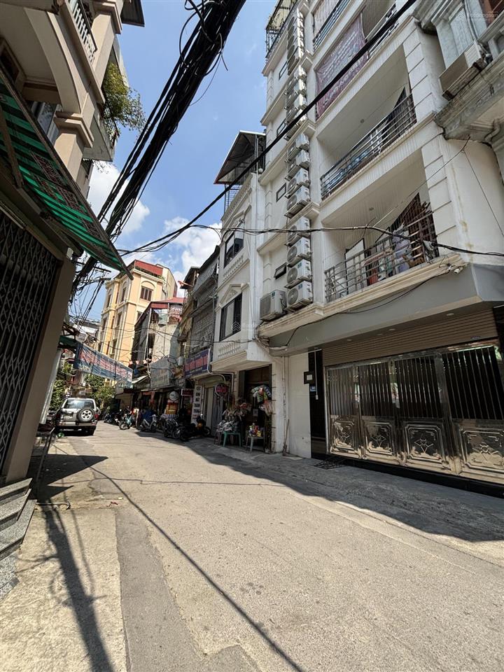 Nhà 4 tầng giáp bát 100m2  ô tô tránh mặt tiền 6,8m kinh doanh