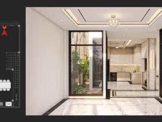 Nhà 4 tầng giáp bát 100m2  ô tô tránh mặt tiền 6,8m kinh doanh