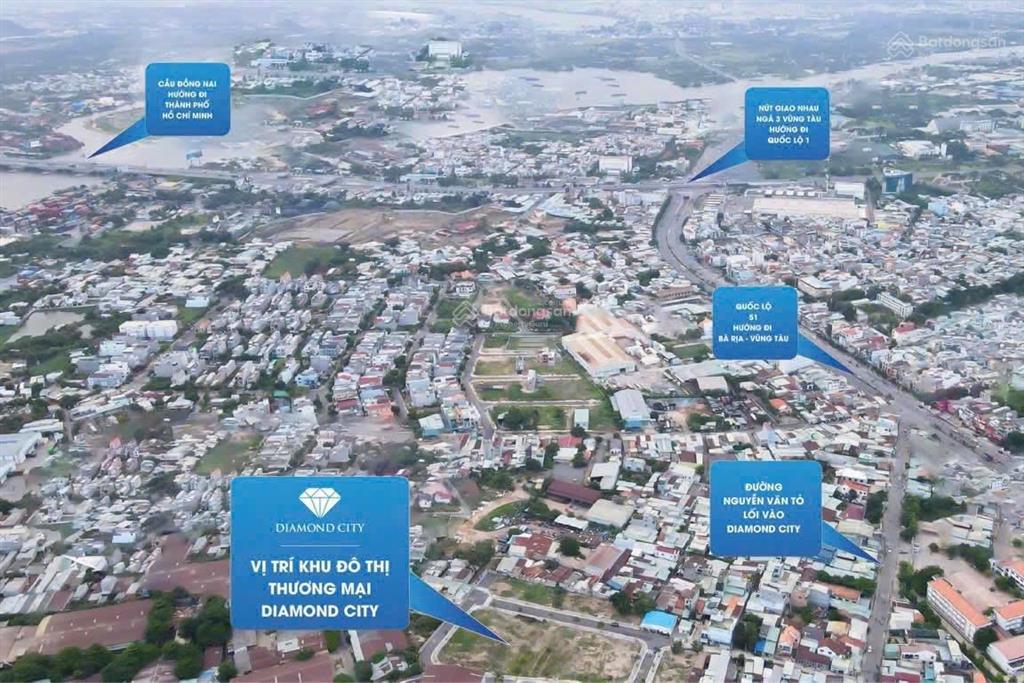 Đất thổ cư khu vực trung tâm giá tốt cách tp.hcm chỉ 1km