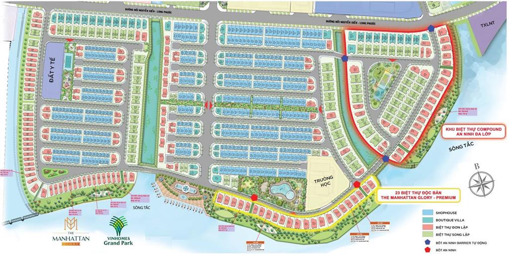 Bán nhà phố liền kề  vinhomes grand park quận 9