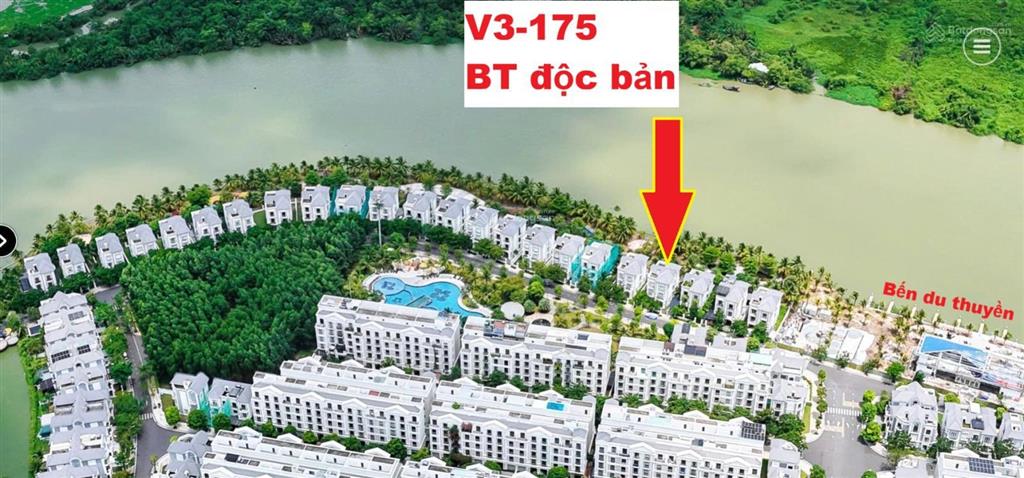 Bán biệt thự đơn lập view sông tắc  vinhomes grand park