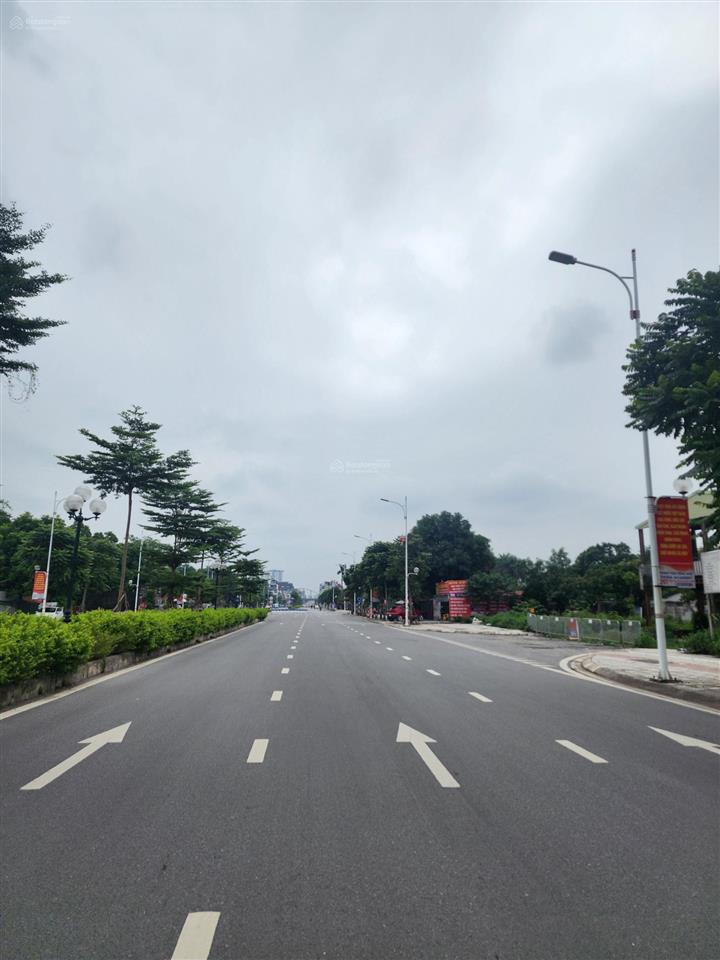 Bán đất 310m2 mặt phố hồng tiến mặt phố 8 làn ô tô chạy, vỉa hè 10m kinh doanh bất chấp
