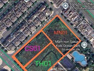 Bán quỹ đất xây trường liên cấp trung tâm vinhomes ocean park 1 gia lâm