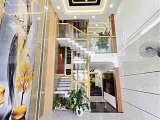 25tr  3 lầu  5pn nhà đẹp ao đôi, có thang máy + gara ô tô