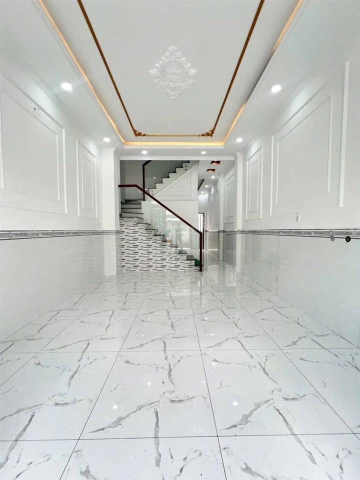 14 triệu nhà 4 tầng, 4pn, hẻm 5m thông ngay chợ lê văn quới, bình tân