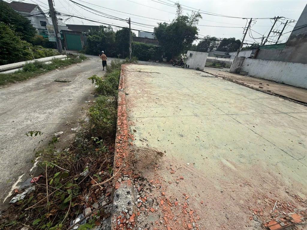 Bán đất xã thới tam thôn hóc môn góc 2 mặt đường nhựa (ms30)