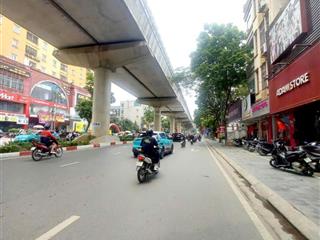 Mặt phố cầu giấy, hai mặt tiền trước sau  40m 5 tầng thang máy, dòng tiền lớn hàng tháng, vip