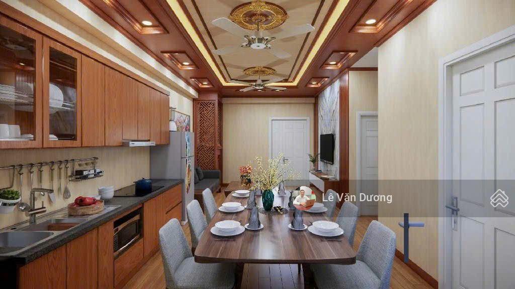 Chung cư n06b1 thành thái, cầu giấy 68m 2 ngủ, 2wc căn góc view công viên cầu giấy full đồ