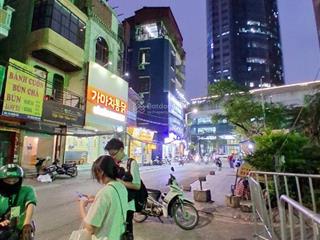 Mặt phố chùa hà, cầu giấy54m  4 tầng đối diện discover, kinh doanh đỉnh ngàydòng tiền 60tr/tha