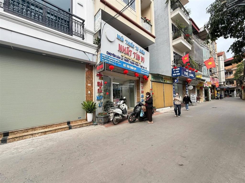 Mặt ngõ to 416tr/m2, phan đình giót  hà đông 36m x 5t x mt 4,1m, thang máy, kd sầm uất ôtô đỗ cửa