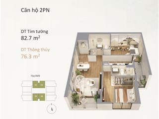 Greenera southmark 486 ngọc hồi căn 2pn giá tốt 6,89 tỷ