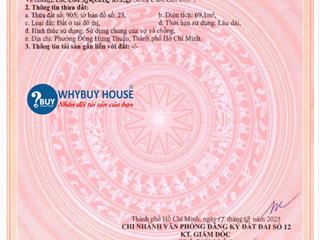 Khu đất sổ đỏ mới cứng (12/2025) đường tân thới nhất 01  4x16m, đồng giá bán nhanh 4.5 tỷ/ nền.