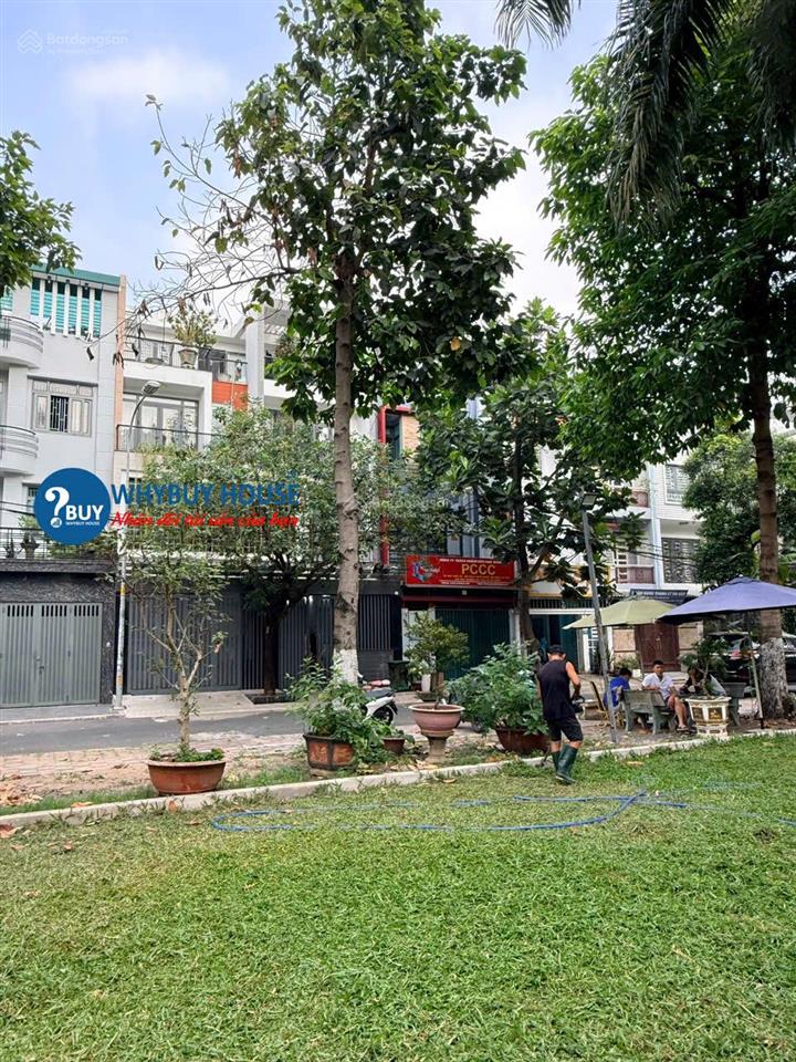 Bán nền đất vị trí đẹp có mặt tiền công viên ở khu dân cư an sương, 90m2, sổ đỏ, đường 10m, 8,0 tỷ