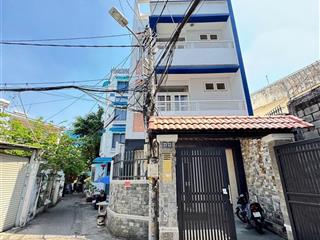 Cho thuê nhà 4 hẻm xe hơi nơ trang long bình thạnh,5phòng ngủ  5x18