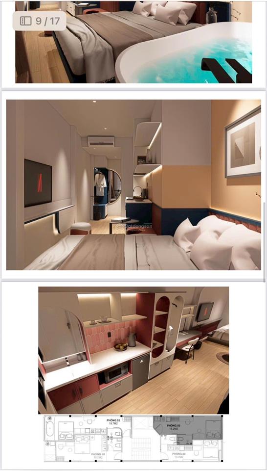 Cho thuê khách sạn 32phòng ngay dakao quận 1 , gần cầu thị nghè, nội thất cao cấp