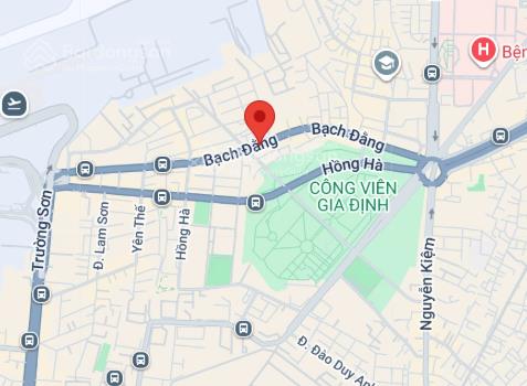 Cho thuê nhà mặt tiền bạch đằng, bình thạnh, trệt 2 lầu, 5x22m, dtsd 330m2