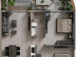 Duy nhất căn sân vườn 84m2 chỉ 3,1 tỷ tại dự án fous tower đà nẵng, 360 độ view sông, 2km tới biển