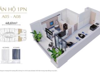 Chính chủ bán căn 1pn giá tốt cđt view trực diện downtown và pháo hoa sông hàn