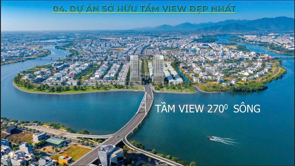 Duy nhất căn 2pn tầng trung 59m2 view pháo hoa và sông hàn chiết khấu lên đến 570tr tại đà nẵng