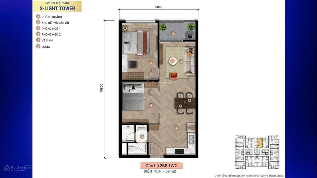 Hiếm có căn 1pn+ tầng đẹp view sông tại đà nẵng, ban công đông nam, giá siêu tốt đợt 1
