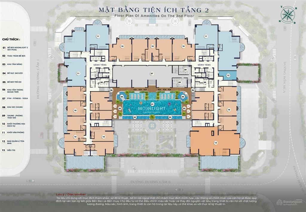 Căn 2pn 72m2 siêu đẹp view công viên hòa ca tại moonlight 2, giá và chính sách siêu tốt đợt 1