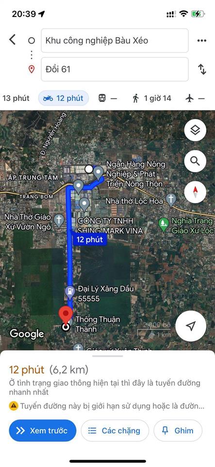 Bán đất 100m2 xã đồi 61 huyện trảng bom, đường nhựa 7m sổ sẵn