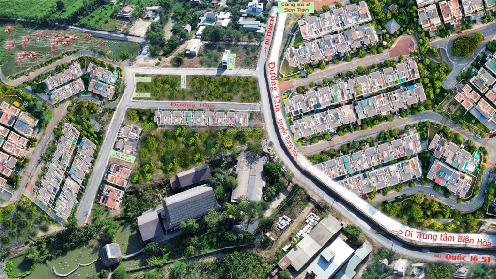 Đất đường nguyễn trung trực tp. biên hoà ngay cạnh sơn tiên sổ riêng 70m2