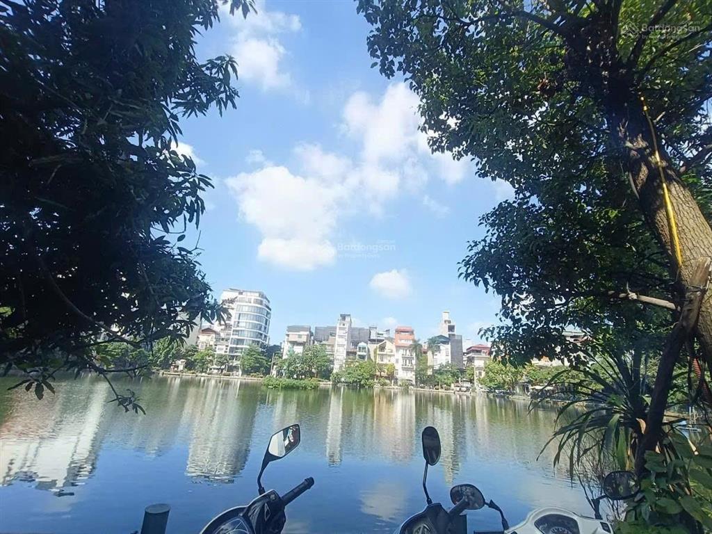 Hiếm  bán đất mặt hồ đầm tròn  ngọc hà  hà nội  92m2  mt 8,07m  chỉ hơn 40 tỷ