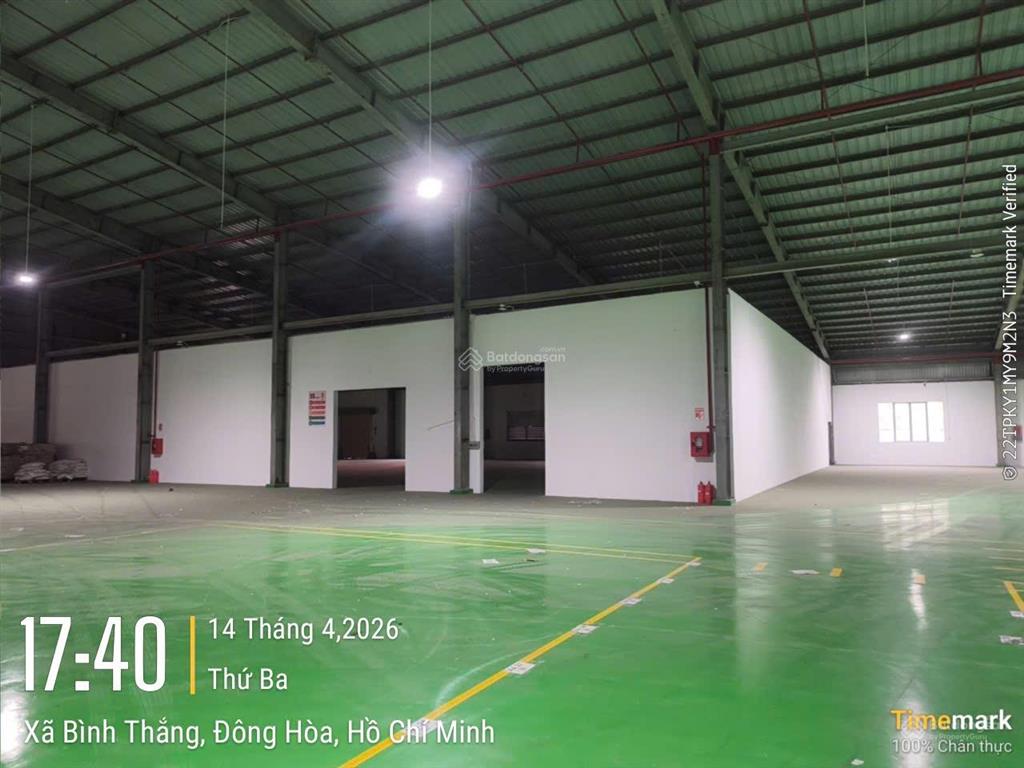 Cho thuê kho khu công nghiệp dệt may bình an 3000m2, pccc tự động, kho đẹp sân bãi rộng
