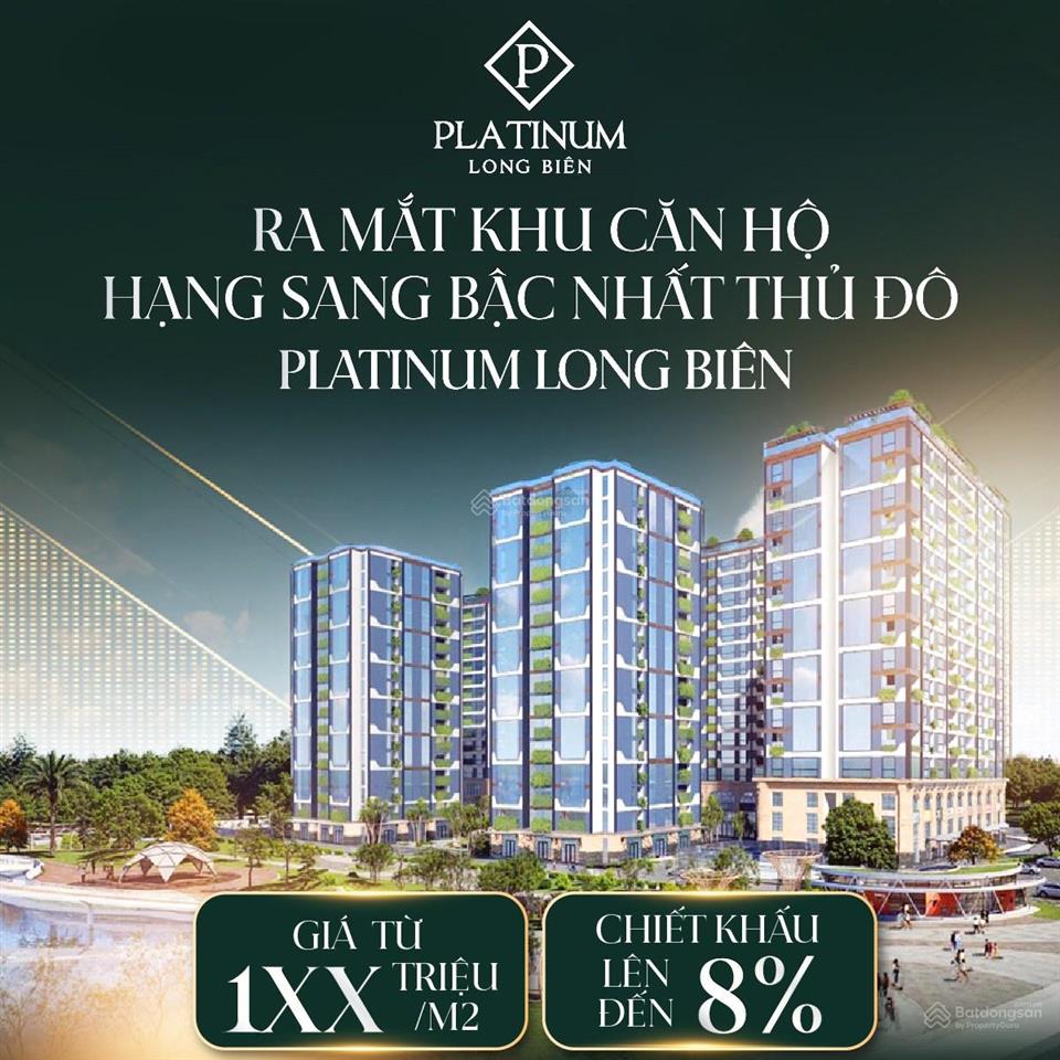 Platinum long biên căn hộ hạng sang cao cấp bậc nhất khu đông hà nội chính thức mở bán