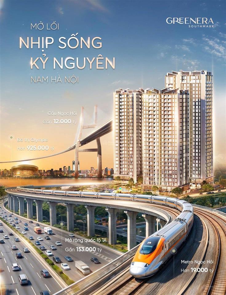 Greenera southmark tân hoàng minh 486 ngọc hồi  căn hộ cao cấp nam hà nội
