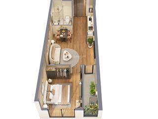 Căn 1pn giá tốt greenera southmark chỉ 3,79 tỷ  ck hơn 1,57 tỷ  tặng nội thất 200 triệu