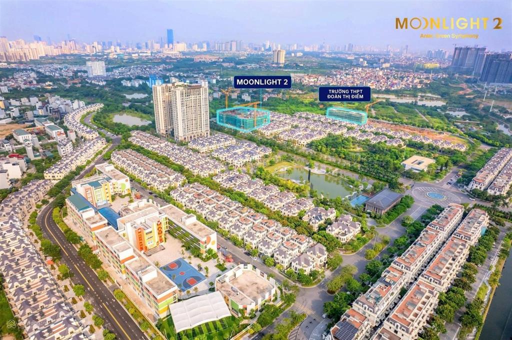 Tầm tài chính 4 tỷ tìm 2pn phía tây tham khảo ngay moonlight 2, kđt xanh anlac green symphony