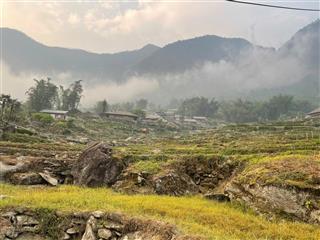 Sa pa lô đất view ruộng bậc thang đẹp hiếm vị trí mường hoa khu vực du lịch nổi tiếng,