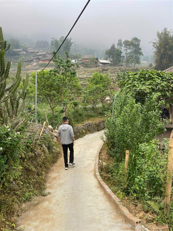Sa pa lô đất view ruộng bậc thang đẹp hiếm vị trí mường hoa khu vực du lịch nổi tiếng,