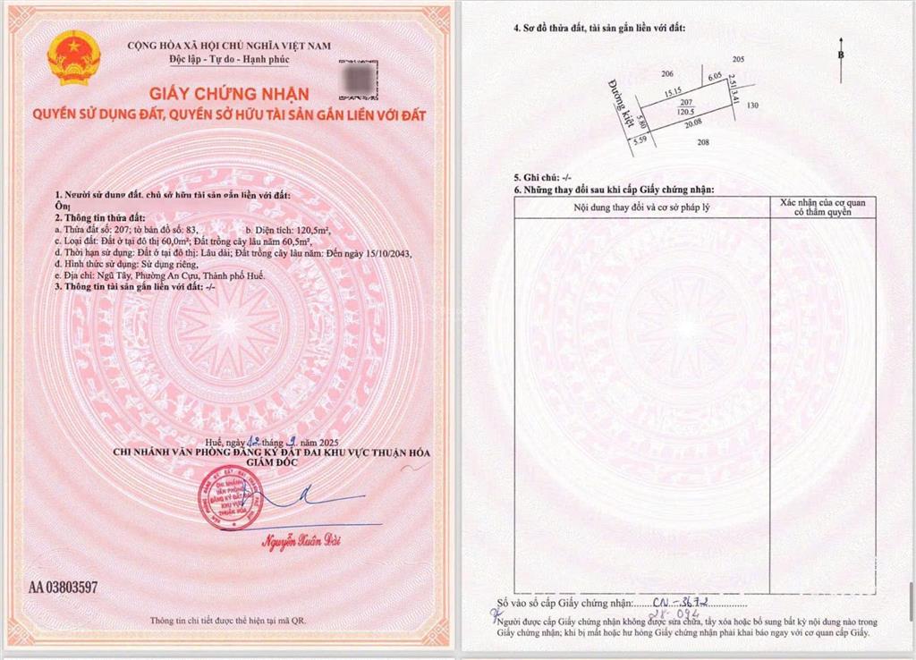 Đất mặt tiền kiệt 86 thiên thai thoáng mát giá cực tốt