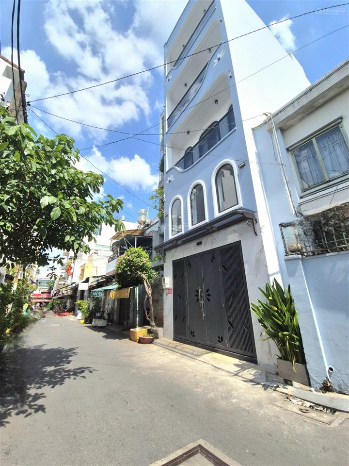 Bán nhà 5 tấm hẻm xe hơi chính chủ 4.7 dài 17m mới đẹp vào ở liền